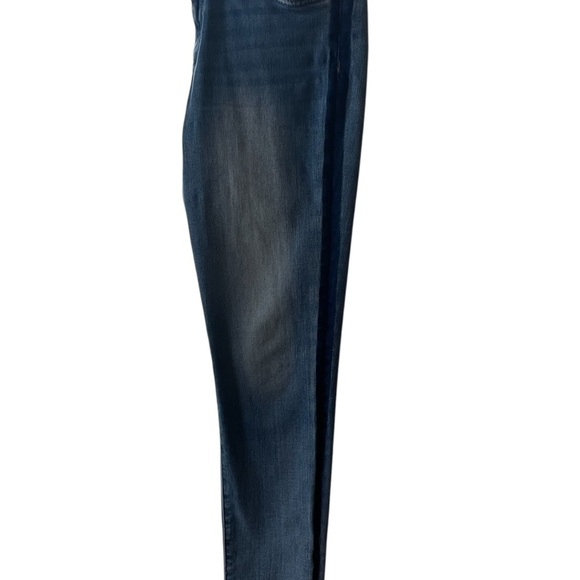 Flying Monkey Blue Crop Skinny Jeans with Stretch - Picture 2 of 3